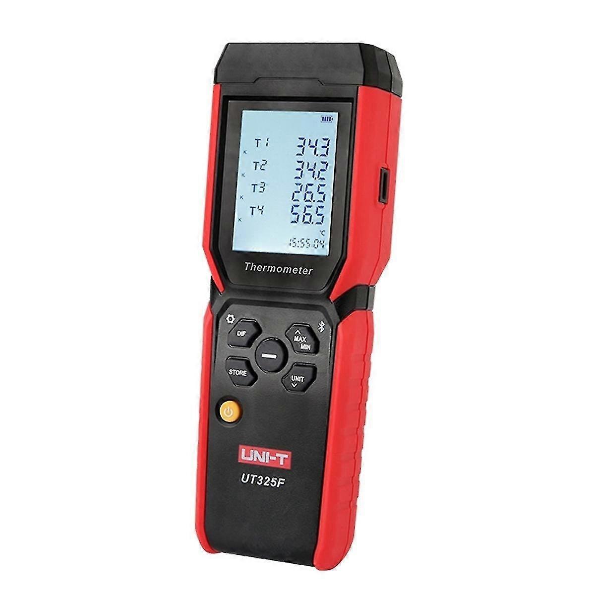 Four-channel thermocouple thermometer multi-function contact thermometer digital high-precision ther