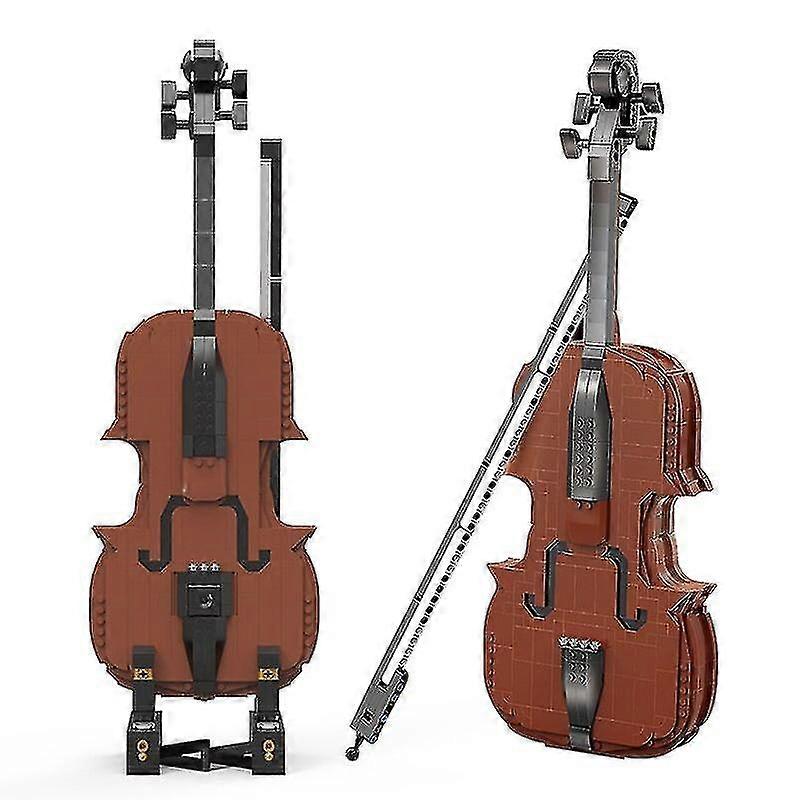 Technical ideas musical instrument model building blocks diy viol