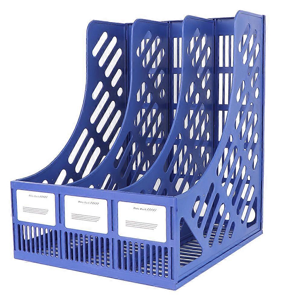 Portadocumenti Vassoio portadocumenti 3-Grid Archiviazione desktop File Organizer Forniture per ufficio