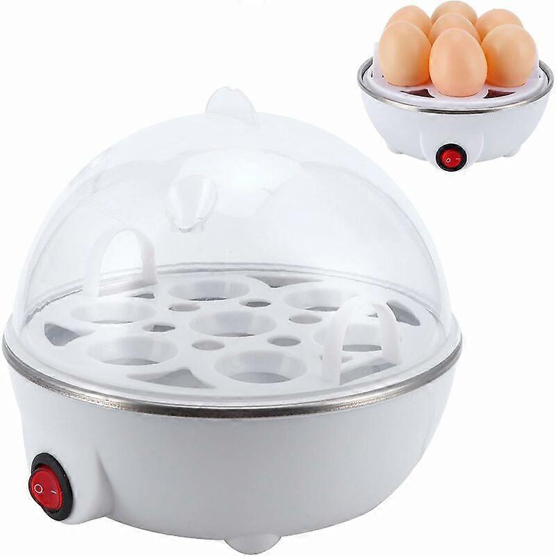 Quick Electric Home Egg Boiler Kitchen Multi - function Tool Mini Egg Steamer (White, Eurocode)