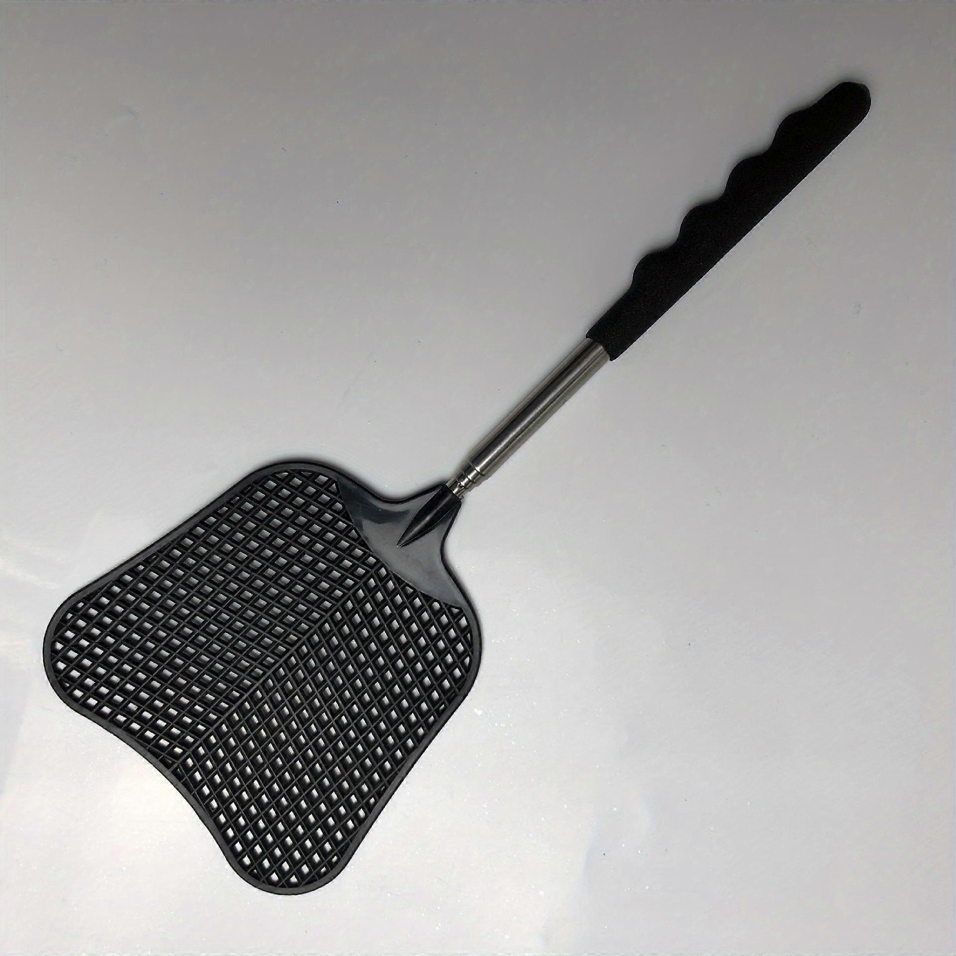 Telescopic Flies Swatters Stainless Steel Non-Slip Household Cute Manual Manual Mosquito Repellent Swatters
