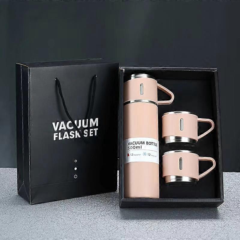 1set 16.91oz rozsdamentes acél vákuum termikus csésze, vákuum kávépohár, hordozható utazóbögre kültéri használatra