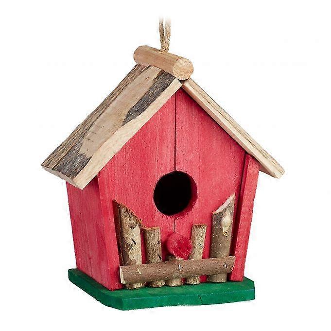 Bunte Mini-Hütte