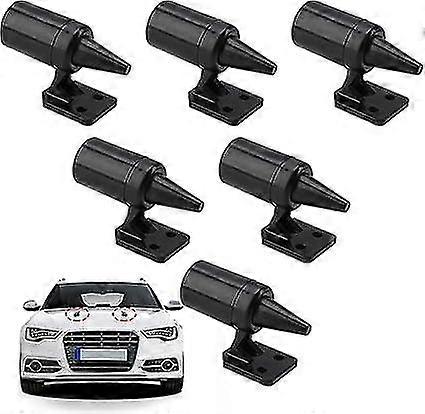 6 PCS 汽车鹿哨，车辆自粘超声波哨子，道路野生动物警告哨子，汽车摩托车防野猪鹿装置