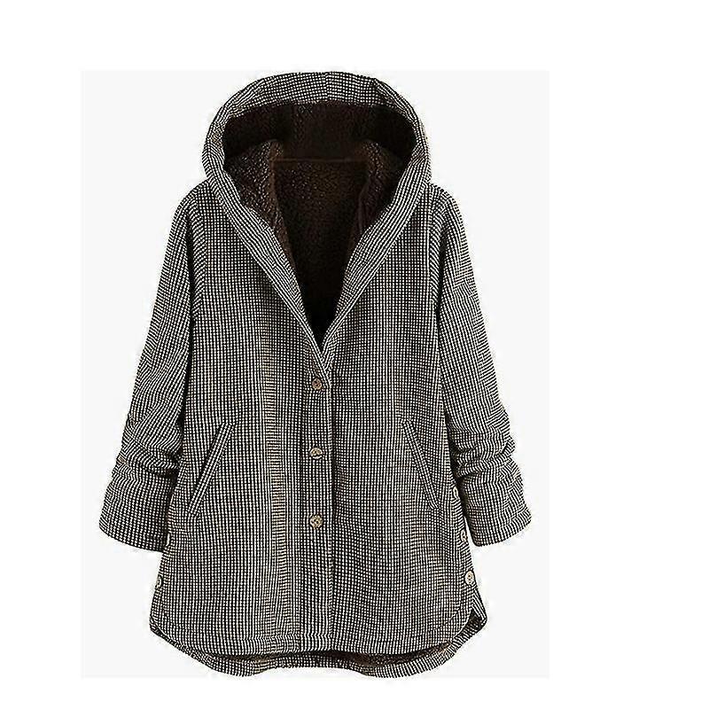Felpa Con Cappuccio Donna Famulily | Maniche Lunghe Con Foro Pollice | Foderata In Pile Morbido | Mezza Cerniera E Tasca | Casual Autunno Inverno