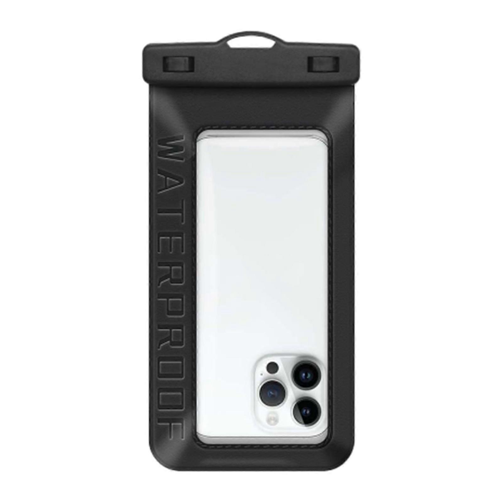 حقيبة مقاومة للماء بشاشة تعمل باللمس للهاتف حقيبة هاتف عالية الوضوح لحمام السباحة