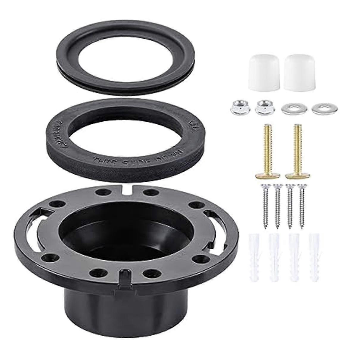 High-Quality RV Toilet Seal & Flange Kit - Perfectly Compatible with RV 300/310/320 Series Toilets