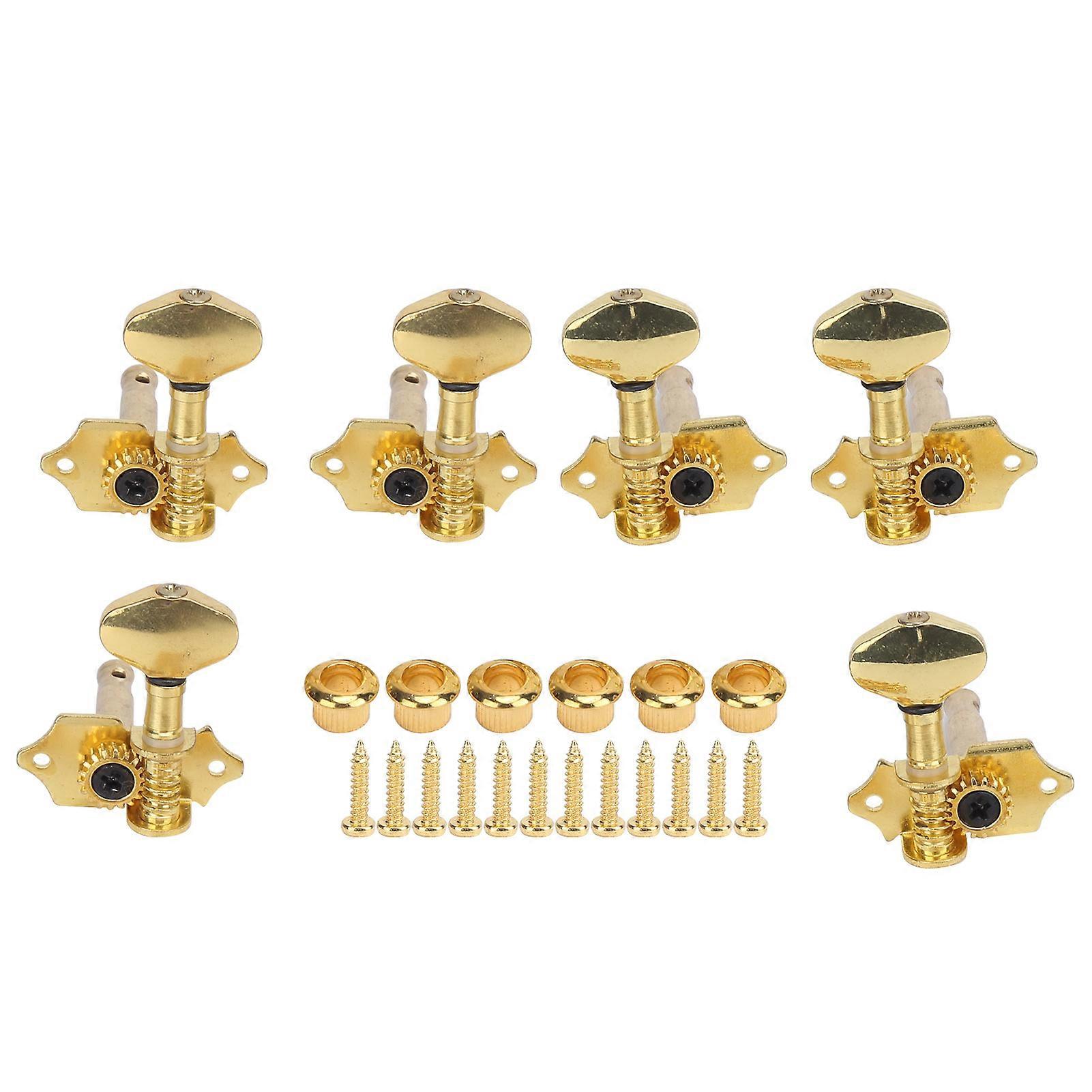Guitar Tuning Pegs Metal Gear Adjustment Knobs Stringed Instrument Accessories Replacement