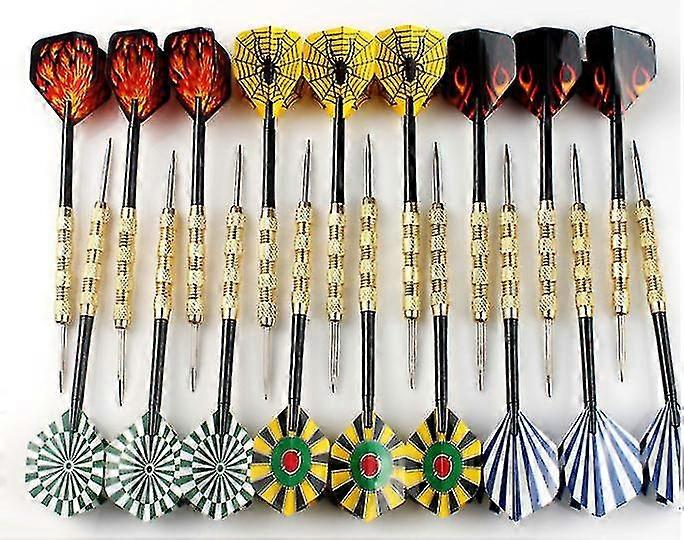 18 قطعة من الصلب المهنية السهام تلميح - مع رحلات نيس