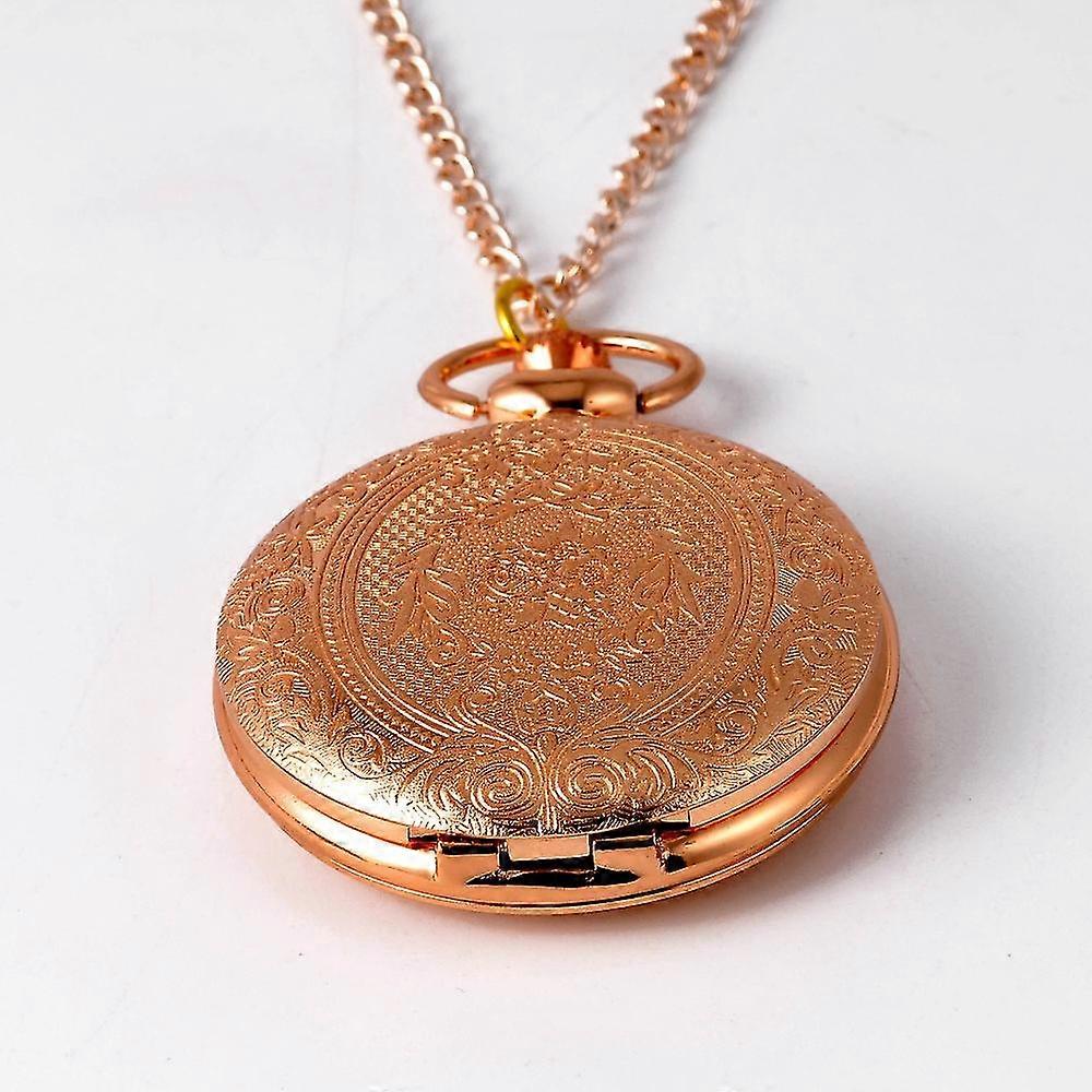 8849 Pocket Watches Men S Ladies Pocket Watch Gold Pattern Quartz ...