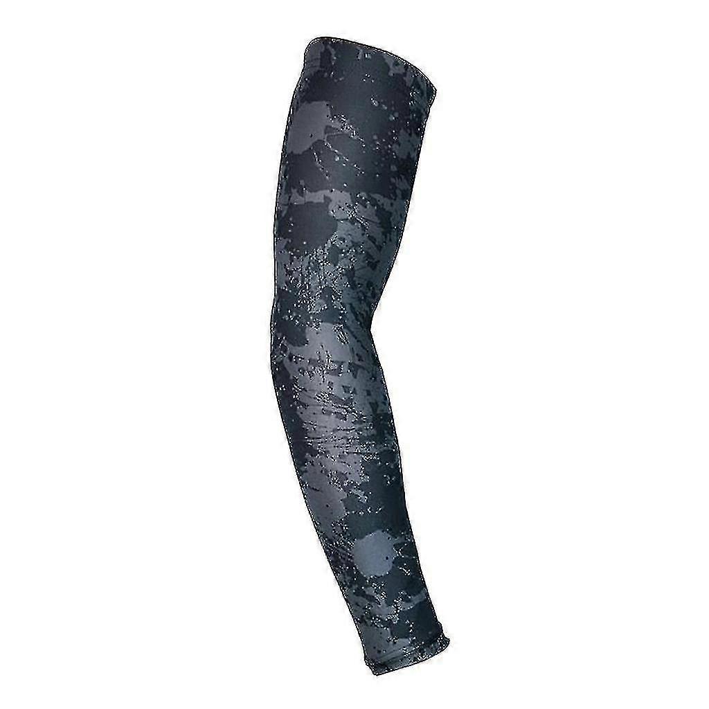 1pc Arm Sleeves Breathable Anti-slip Cuffs Uv Protection Compression Sun Sleeves