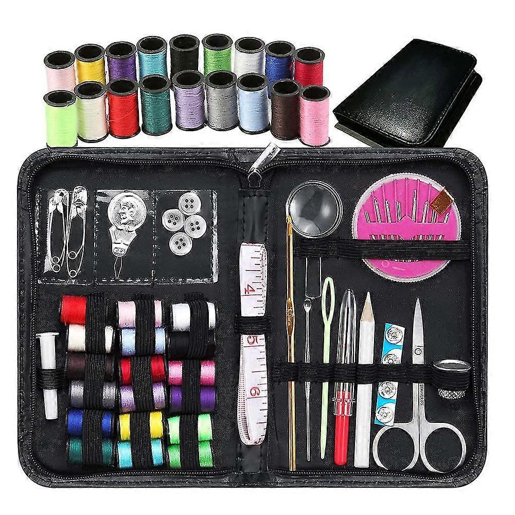58 Pcs/ Set Sewing Kit With Thread Scissors Needles Sewing Accessories Home Tools Set For Beginners