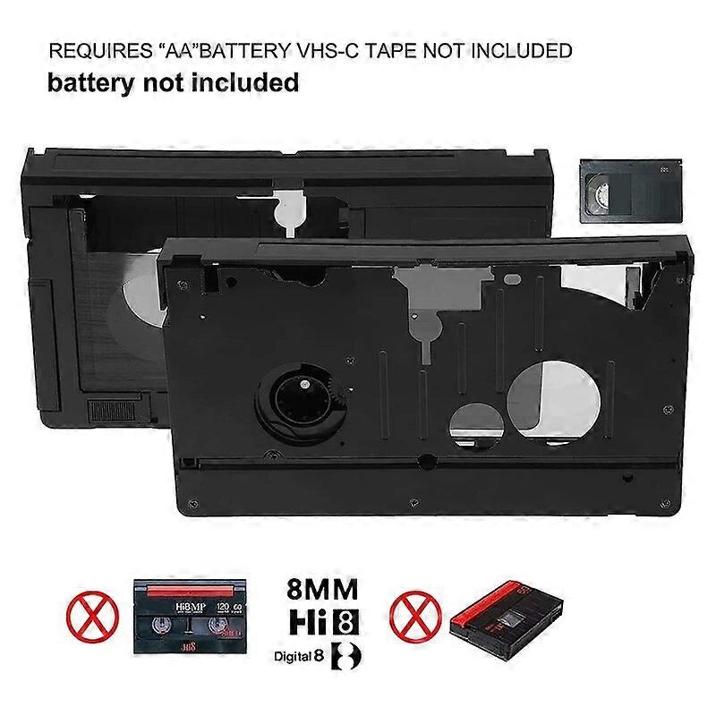 Adattatore Per Cassette VHS-C - Compatibile Con Videocamere JVC, RCA, Panasonic, Per Nasti VHS Standard - Foto 4