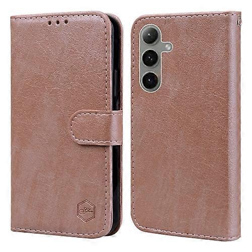 For Samsung Galaxy S24+ 5G Skin Feeling Oil Leather Texture PU + TPU Mobile Phone Case