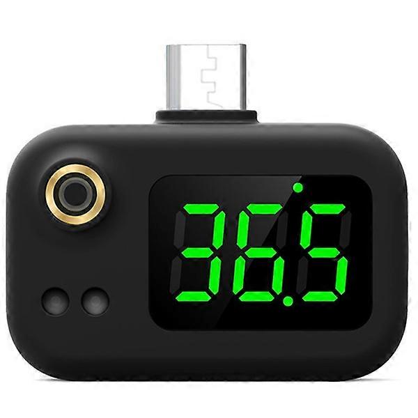 ZK-USB Smart Thermometer Mini Phone Thermometer Non-Contact USB Infrared Thermometer For Android IOS Phones