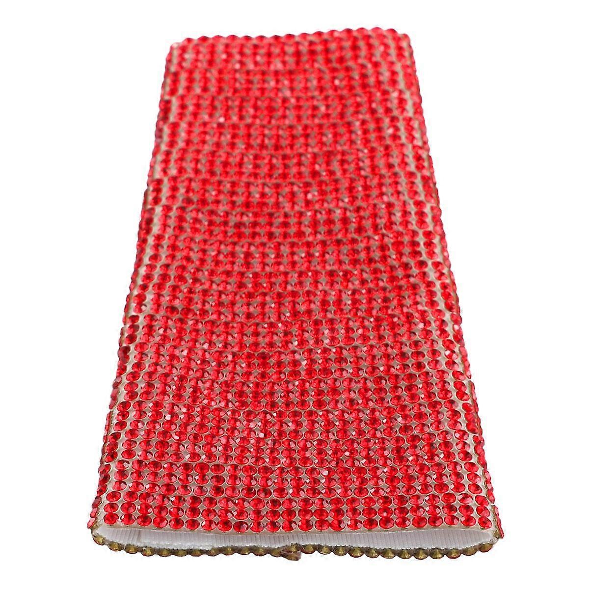 Sparkle Microphone Sleeve Wireled Mic Hand Cover for Party&TV Show for SM58 Microphones Red