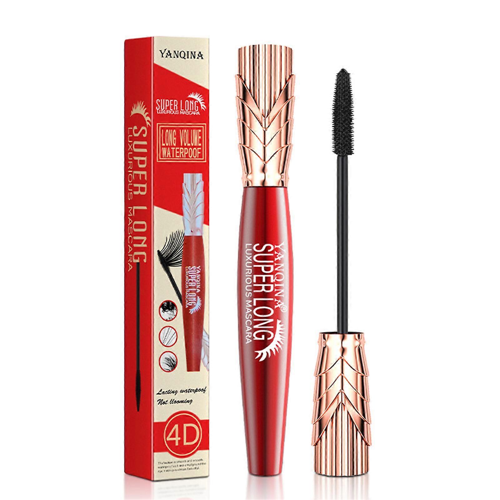 Crown Head Curling Mascara Smoothing Texture Smudge-proof Eyelash Cream for Daily Makeup