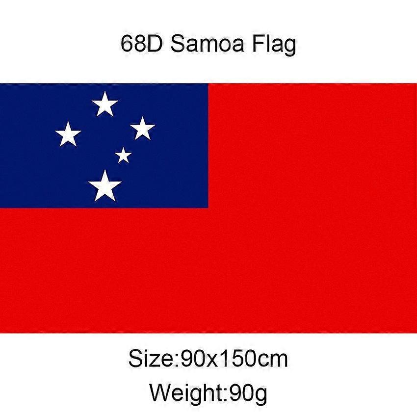 60x90cm 90x150cm samoa Flag Banner Tapestry