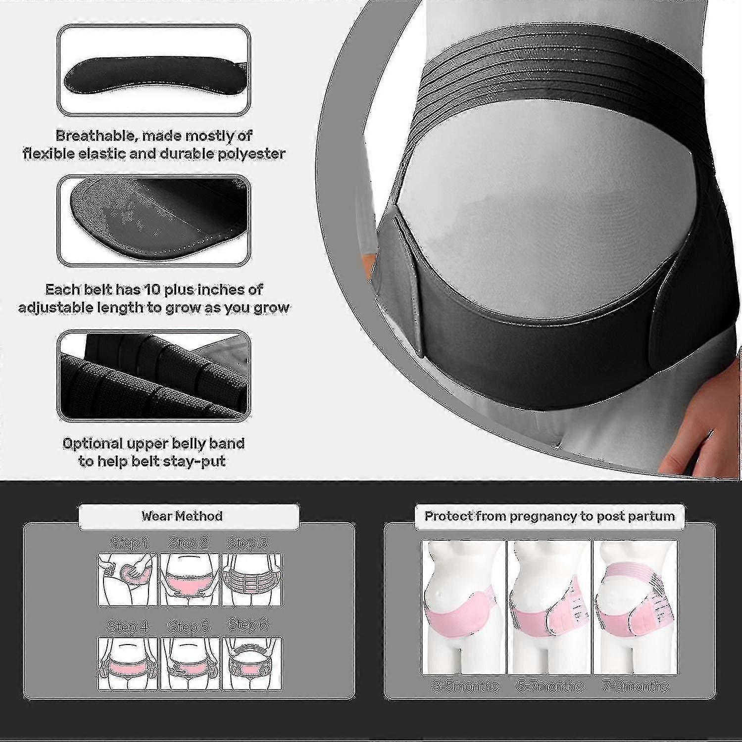 Pregnant Women Belts Maternity Belly Belt Waist Care Abdomen