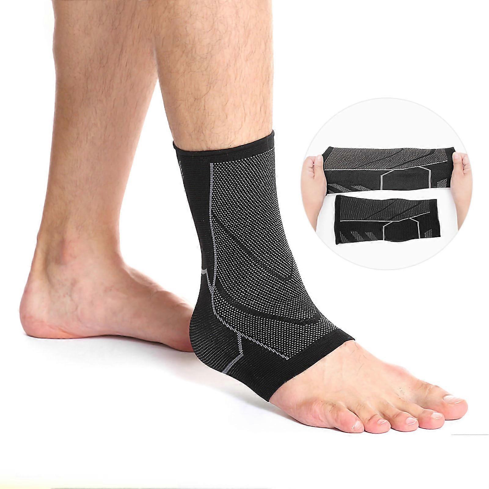 Ankle Brace Compression Sleeve for Achilles Tendon Support - M Size (3538)