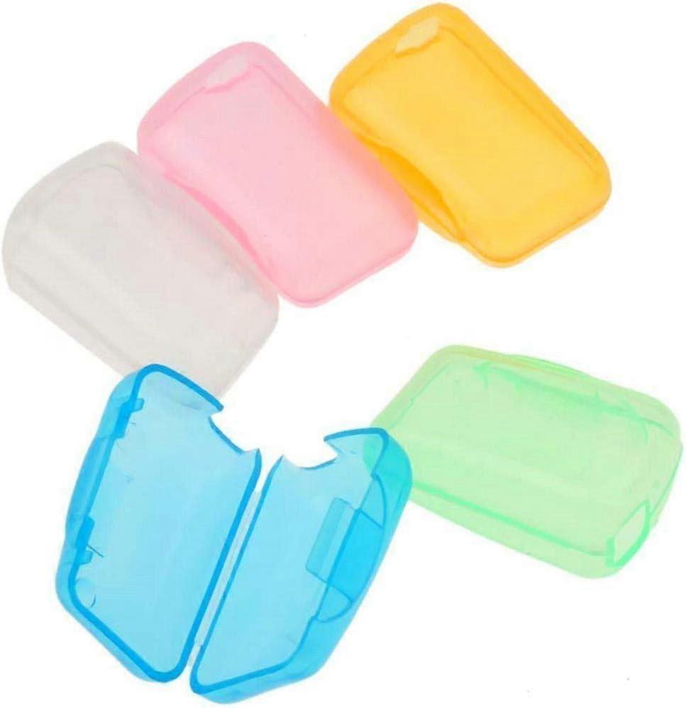 5 Pack Toothbrush Head Protective Cases