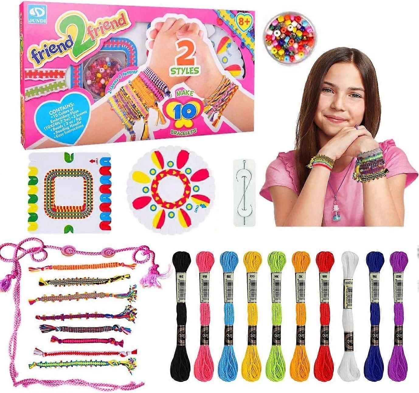 Friendship Bracelet Making Kit for 8  12 Years