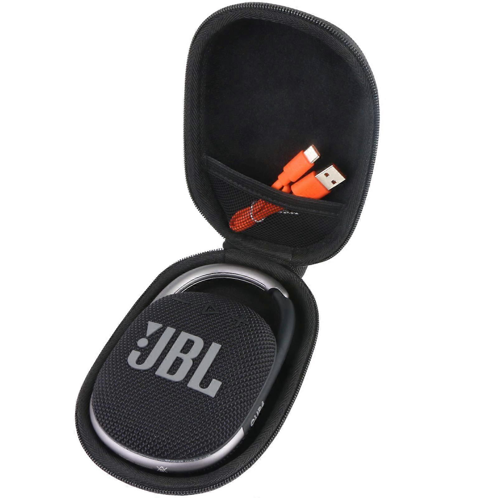 Hard Storage Case for JBL CLIP 4 Portable Bluetooth Wireless Speaker (Black,only case)