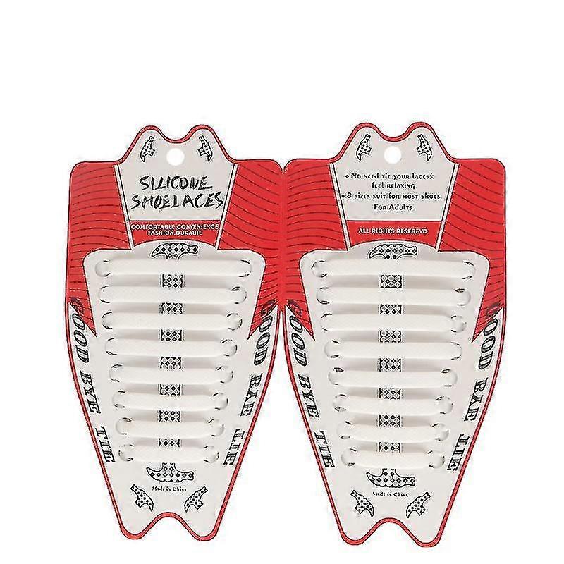 No Tie Shoelaces Elastic Stretch Silicone Waterproof Sneakers Laces