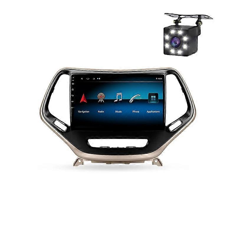 Android Radio For Jeep Cherokee 5 KL 2014 - 2018 Auto Multimedia Player Stereo