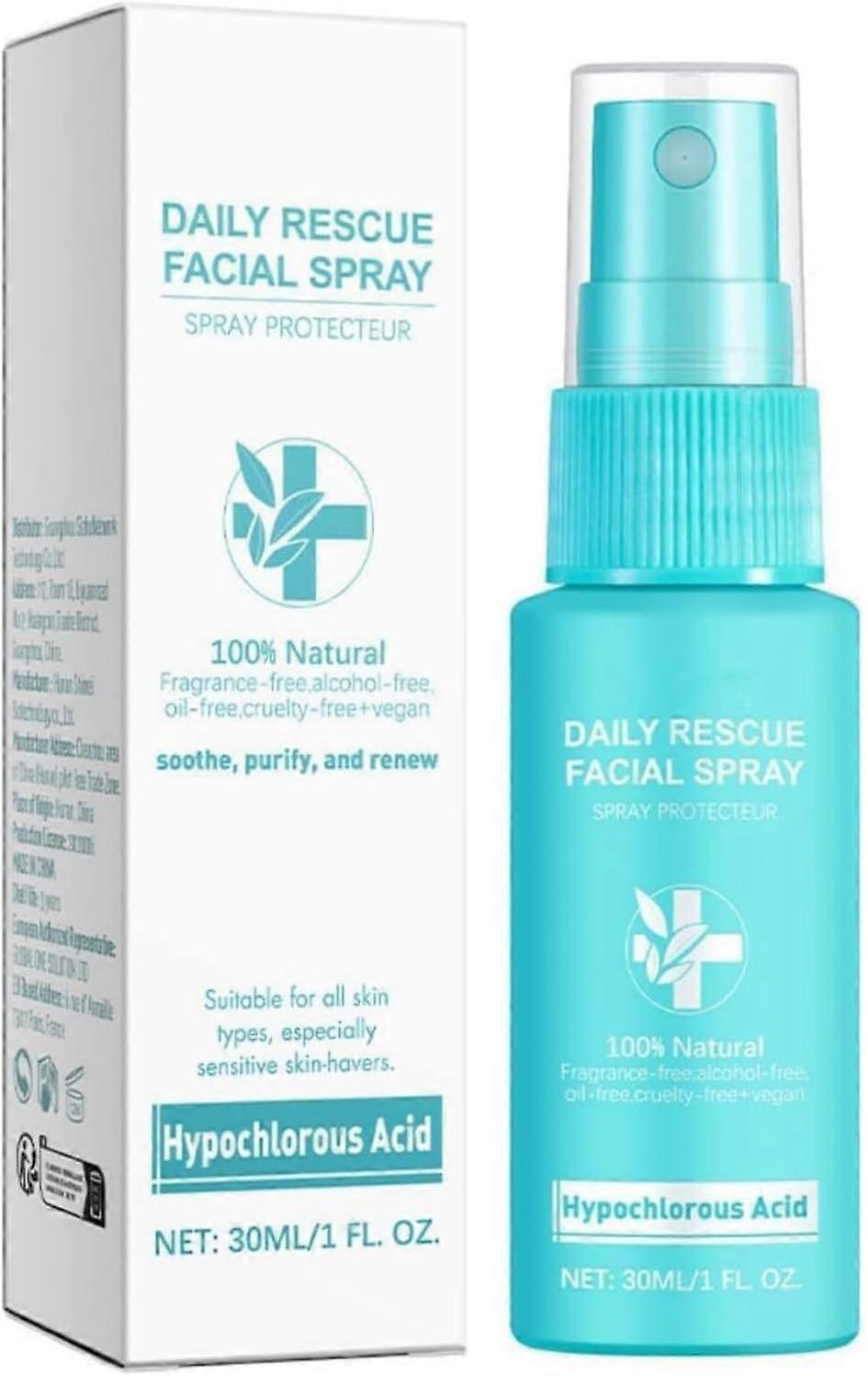 Skin Renew Face Spray, Skin Renew Toner, Hypochlorous Acid Face Spray, Facial Toner with Pure Hypochlorous Acid, Moisturising Spray for Face