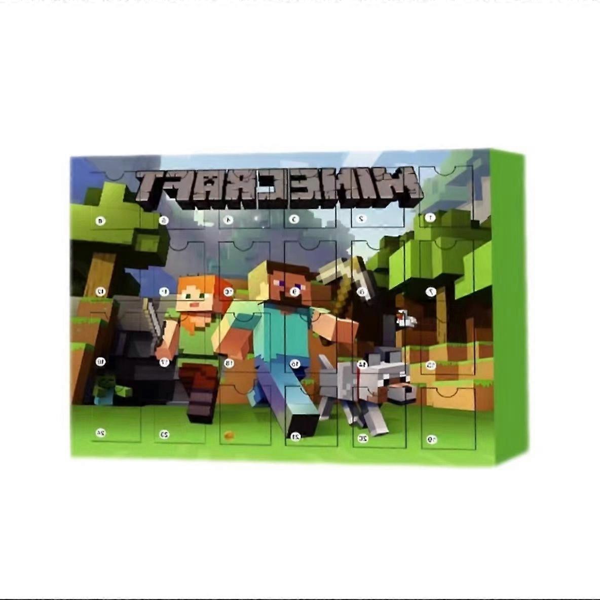 24 تقويم المجيء هدية عيد ميلاد الأطفال هدية صغيرة لعبة صندوق أعمى