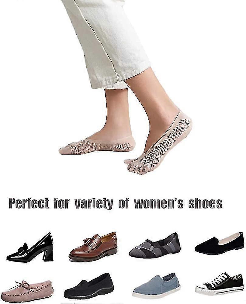 اصبع القدم الجوارب، 5 أزواج خمسة أصابع الجوارب الرياضية للنساء