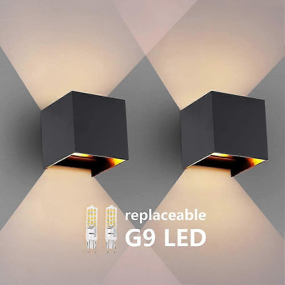 أضواء الجدار LED في الأماكن المغلقة، حتى أسفل ضوء الجدار خافت لغرفة النوم