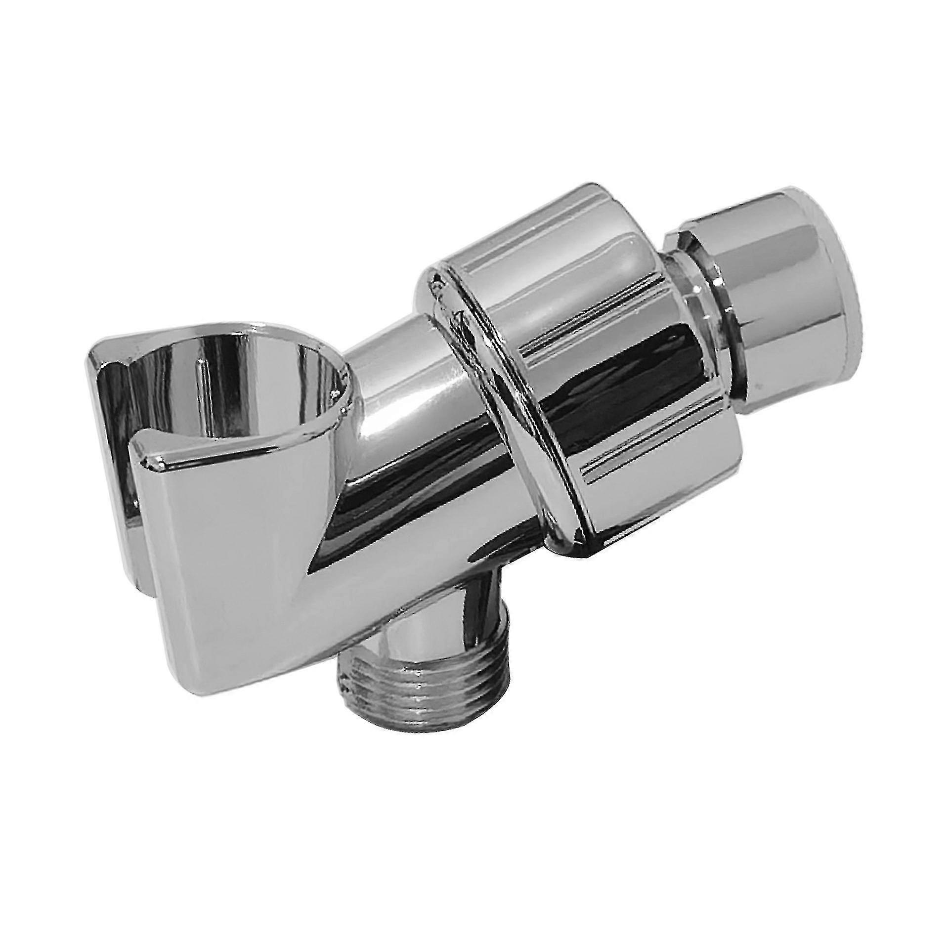 Shower Arm Bracket For Handheld Shower Head, Adjustable Holder Mount, Chrome