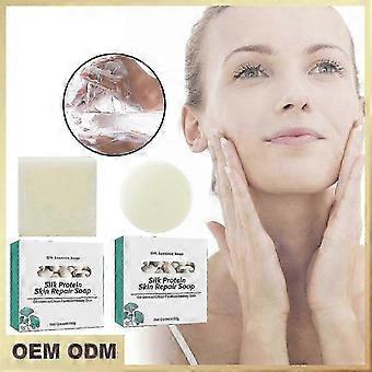 2pcs  Silk Protein Mask Soap -