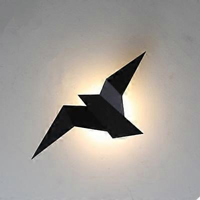 Modern Led Wall Lamp Nordic Iron Bird Lămpi de perete pentru camera de zi dormitor Home Decor Scări Lumina noptieră Corp de iluminat perete