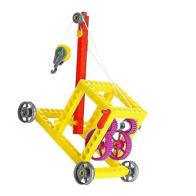 1 Set Children Diy Crane Education Learning Kit Crane Model Assemble Kits
