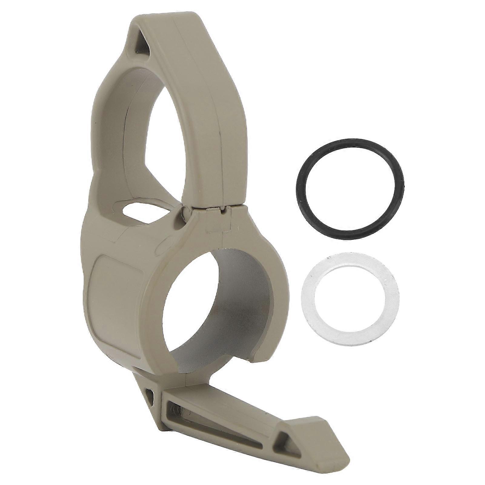 1in Flashlight Adapter Ring with Pocket Clip Flashlight Finger Release Ring for Streamlight HLHL