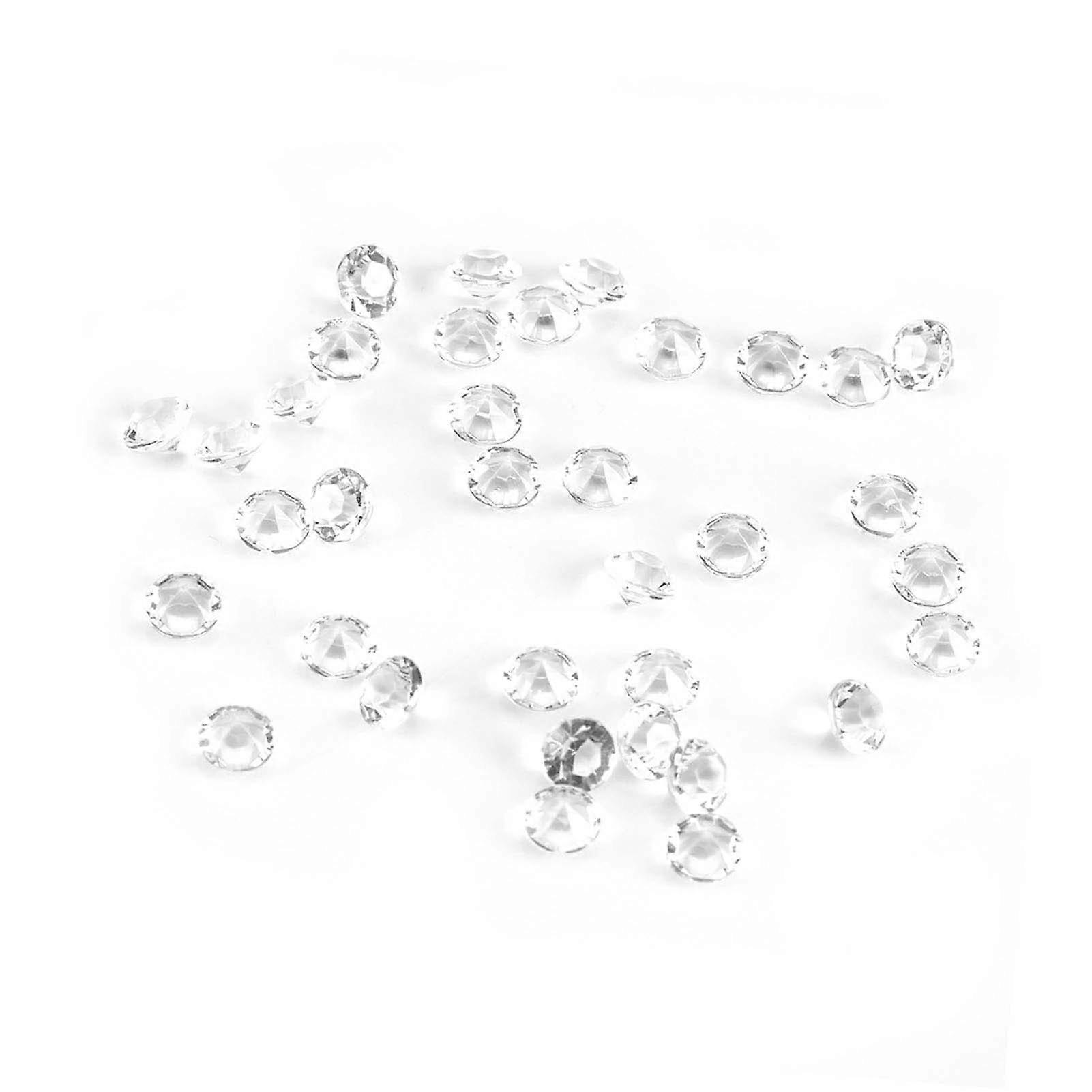 6mm Clear Acrylic Beads 1000Pcs Bag Vase Filler Wedding Party Decor DIY Ornament Accessories
