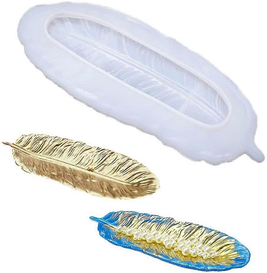 federförmige Silikonform
