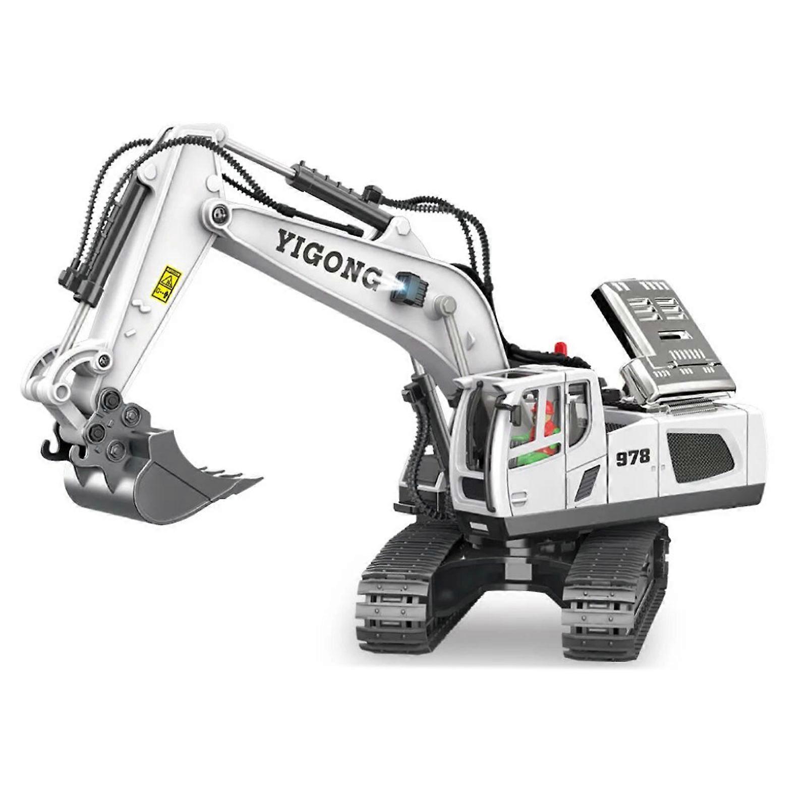 צעצועי מחפר RC לבנים בני 3 מחפר שלט רחוק 11 ערוצים