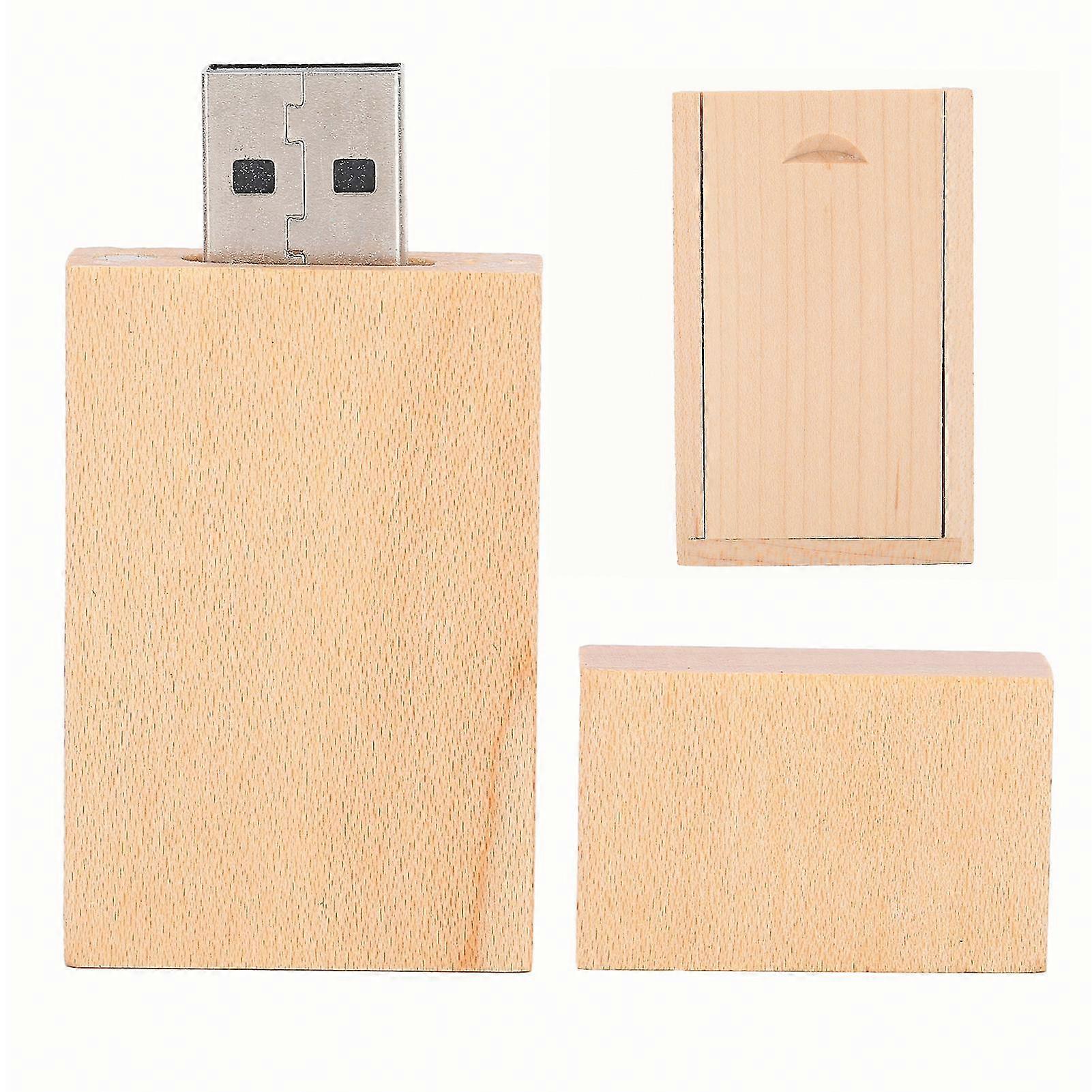 Portable Wooden USB Flash Drive Memory Stick with Box - CM100181G