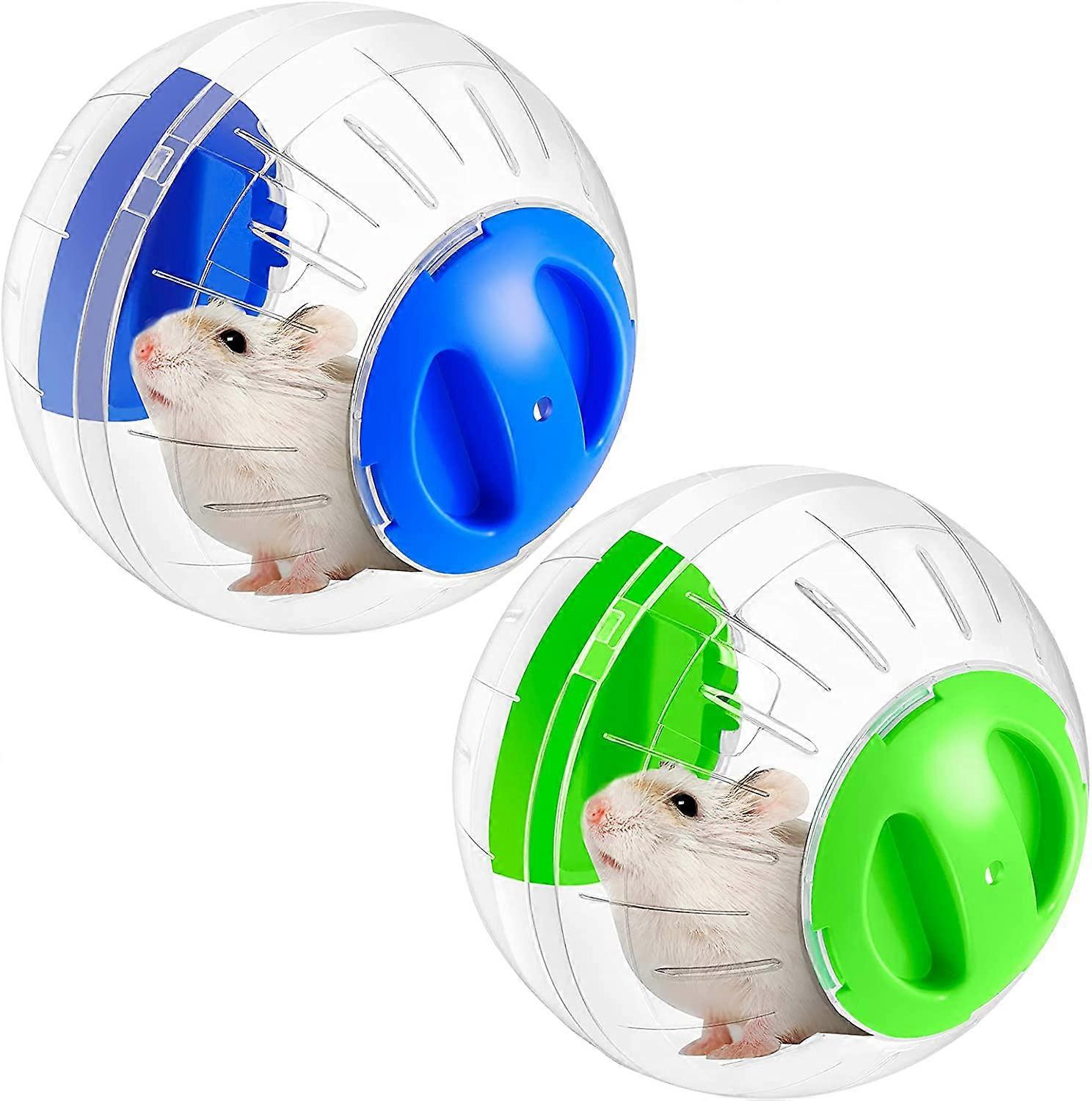 Hamster Running Balls, Small Animal Exercise Balls, Transparent Hamster Balls for Relieves Boredom and Increases Activity