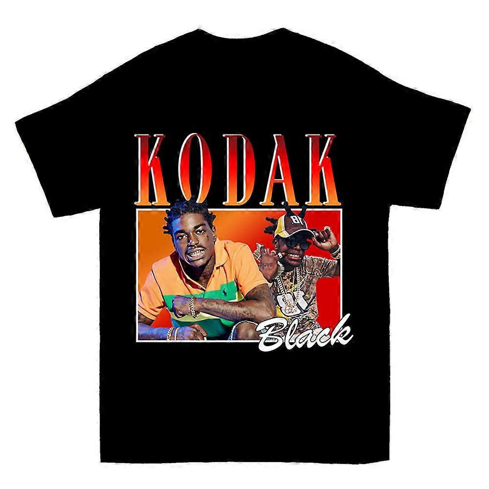 Vintage Kodak Siyah Moda Tişört