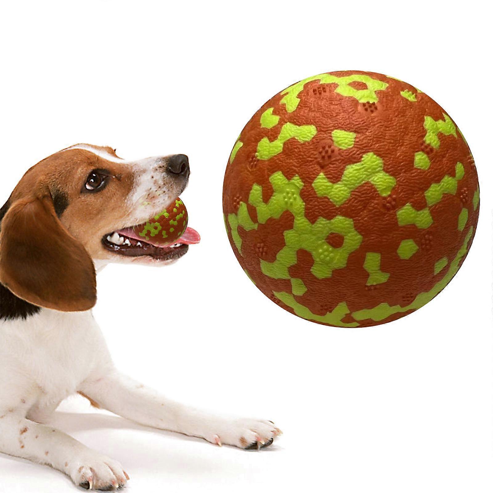 Dog Balls Toy for Aggressive Chewers, Indestructible Bouncy Dog Ball, Durable&High Elasticity