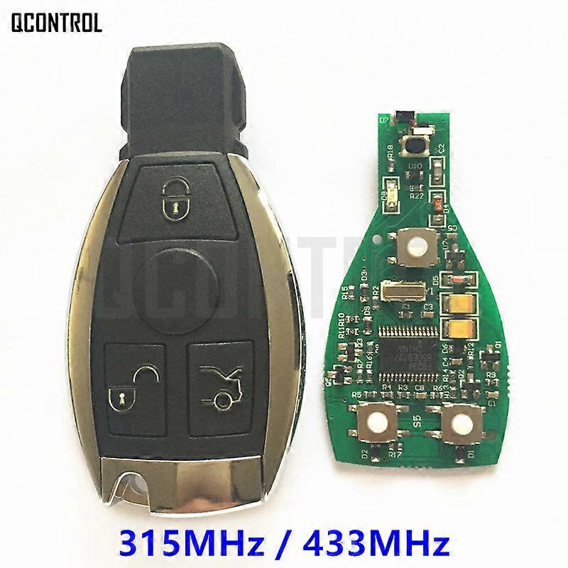 QCONTROL Smart Key work for Mercedes Benz Supports NEC and BGA type Car Remote Controller Year 2000 -