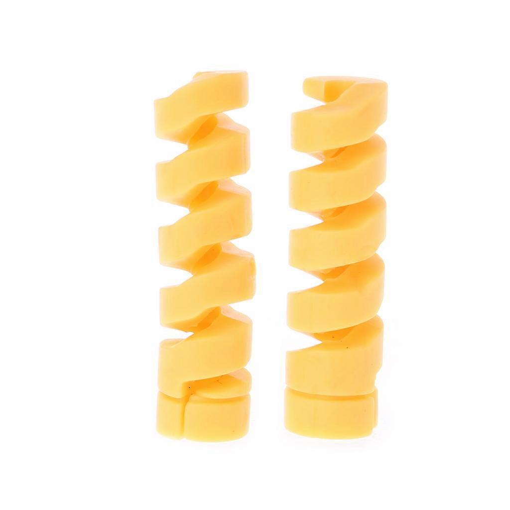 2 piezas Cubierta Protectora Cable Protector Cable Espiral Cordón para Funda para Smartphone US