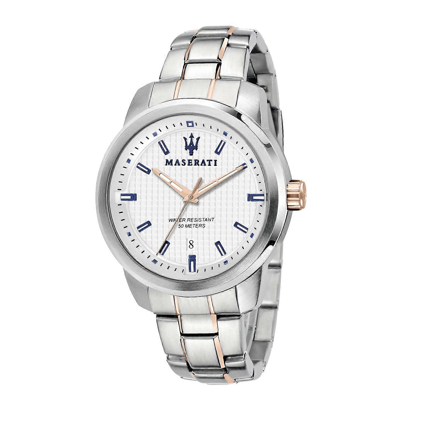 Maserati Successo White Watch