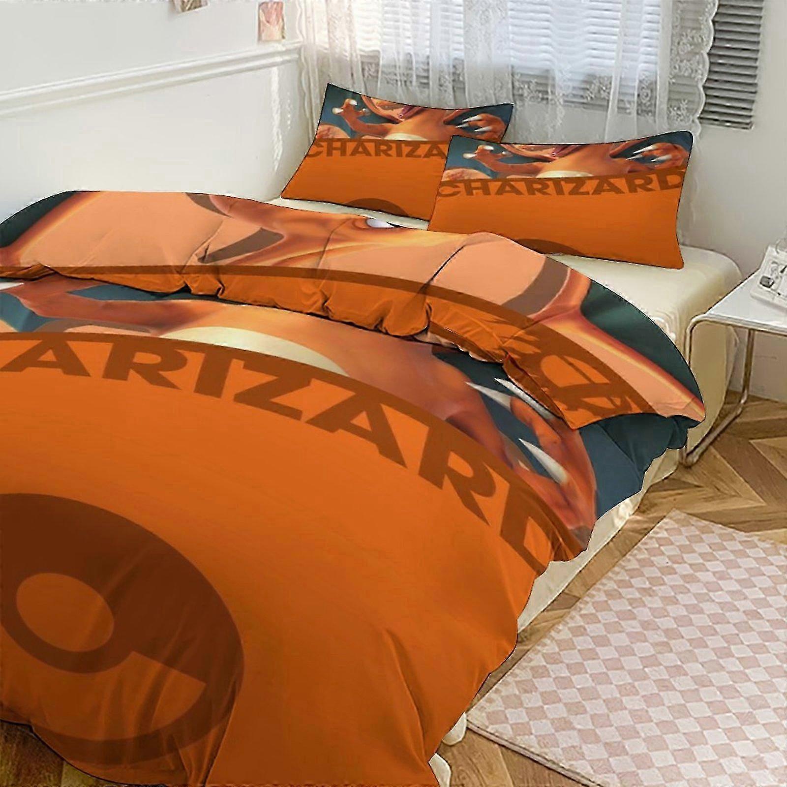 n893 Lençóis Ch_aa_nder Imprimir Conjunto de Cama Padrão Duvet Cove Set3 Peças Capa De Colcha E Fronhas (1 Capa De Edredão E 2 Fronhas) Lençóis