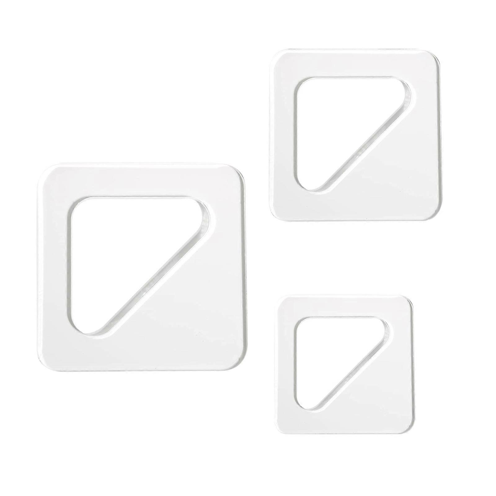 Template Acrylic Handle Cutting Board,Router Template Triangle Tracing Stencils Guide Tools,8 * 10''